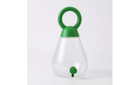 Teardrop Drink Dispenser Large Capacity Beverage Dispenser with Spigot Cold Drinks Drinkware for Home Serving