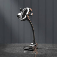 Guitar Headstock Phone Clamp 360° Rotation Guitar Phone Holder Hands Flexible Smartphone Stand for Guitarists, Content Creators, Video Filming
