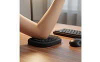 Soft and Elastic Memory Foam Elbow Cushion Non-Slip Rubber Base Memory Foam Arm Cushion Easy to Clean for Programmers, Drivers, Gaming, Car
