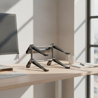 Two-tierLayer Laptop Riser with Usb Hub Multi-Port Laptop Stand with Docking Station Ergonomic USB-C Hub Stand for Workstations