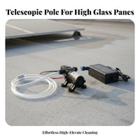 Photovoltaic Panel Cleaning Brush Non-Scratch Filament S Photovoltaic Panel Cleaning Kit Multi-General-Use Water Fed Pole Brush for DIY Enthusiasts