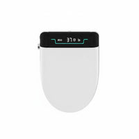 Automatic Lid Flip Electric Bidet Toilet Seat Wireless Controller Control Smart Bidet Seat Anti-Splash Smart Toilet Cover Night Light