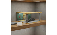 1:18 Car Display Box Wooden Structure Model Garage Scene Solid Wood 1:18 Car Display Case for Collectors
