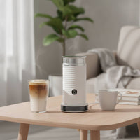 Electric Milk Frother Countertop Milk Frother with Electromagnetic Mechanism Appliance Intuitive Heat-Resistant