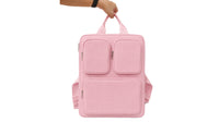 Tourist Satchel Bag with Attachment Detachable Suitcase Hanging Bag Multi Compartment Organizer with Storage Pockets for Journeyers, Commuting