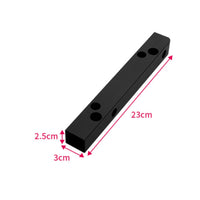 2 Pieces Headrest Bracket CNC-Machined Bracket with Mounting Hardware Headrest Holder Bolt-on Long-Lasting for Car Owners