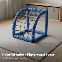 Climbing Wall Panel DIY Accessory Trampoline Ladder Improves Motor Skills Playset Pegboard for Young Children, Parents, Playroom, Backyard, Bedroom