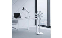 Grille-Less Floor Fan Quiet Function Transformable Pedestal Fan Air Circulator Energy Saving Home Appliance for Students