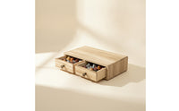 Coffee Machine Stand with Drawers Low Profile Drawer Sturdy Storage Box for Homeowners, Office Breakroom