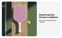 Carbon Fiber Pickleball Paddle Long-Lasting Perimeter Guard Professional Pickleball Racket Sports Equipment Lightweight