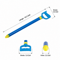 Water Gun for Adults and Kids, Pool Toy for Summer & Beach, Large Water Gun with Water Tank, Durable Synthetic Material