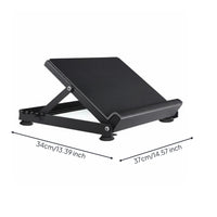 Slant Board Foldable Calf Stretch Incline Restorative Use Incline Wedge Stretcher for Home, Rehabilitation, Workout