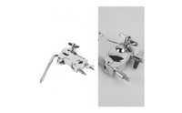 Drum Tom Clamp with L-Rod Adjustable L-Rod Tom Mount Easy to Install Percussion Mounting Bracket for Stage