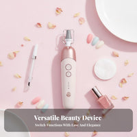 Electric Nail Drill Multi-Functional Portable Nail File Machine Multifunctional Personal Care Appliance for Beginners, Beauty Students, Travel, Salon