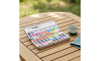 Watercolor Paint Set Solid Watercolor Set with Metal Tin Art Supplies for Artists, Classroom