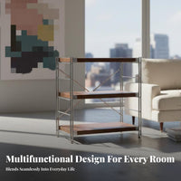 Multi-Level Corner Rack Minimalist Design Multi-Tier Corner Stand Easy Assembly