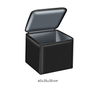 Trunk Organizer Structured Foldable Box with Lid Colapsable for Road Trips