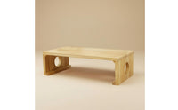 Multi-Use Solid Wood Tatami Table Stable Legs Tatami Tea Table Scratch Resistant House Furnishing Rounded Corners