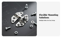 Sturdy Duty Detachable Hinge Stainless Steel Deck Hinge Watercraft Hardware Mirror Polished Easy to Install