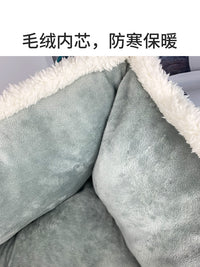 猫窝冬季保暖猫笼子内挂窝四季通用宠物狗窝加厚防寒两用猫咪吊床