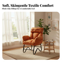 Foldable Adjustable Floor Lounger 180-Degree Recline Lounge Chair Converts to Bed Recliner Padded Cushion for Office Workers, Students, Brief Restping, Living Room, Bedroom, Reading