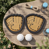 2 Pieces Outdoor Self-Stick Toss and Catch Paddle Game Set Long-Lasting Toss and Catch Paddle Set Sturdy Toy Portable for Family