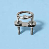 Stainless Steel Rope Pull Fitting Twotwo-Column Design Lustrous Gray Rope Pull Fitting Threaded Fasteners