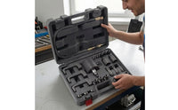 Pneumatic oil Injector Puller Kit Automotive with Case for Mechanics, Hobbyists, Garage