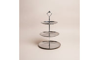 Mirrored Finish Desktop Storage Rack Multi-Use Jewelry Organizer Stand with Tray Sleek Jewelry Display with Tray Vertical for Teens, Desk