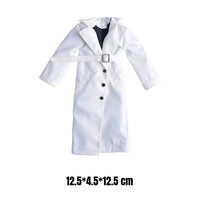 1/12 Scale Trench Coat Tailored Doll Trench Coat Button Closure