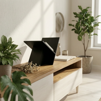 Magazine Display Stand Slanted Desktop Book Stand Minimalist Tabletop Bookshelf for Collectors, Showroom