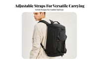 Damp and Dry Separation Duffel Multiple Pockets Travel Bag with Shoe Compartment Sturdy Material Duffel Bag Shoe Compartment for Trip Ers, Adults