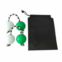 Crisp Sound Asalato Rhythmic Ball Adjustable Rope Asalato Shaker Sturdy Double Ball Shaker Portable for Beginners, Musicians, Band Accompaniment, Practice, Performance