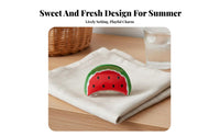 Fruit Hair Grip Clamp Sweet Design Cute Fruit Jaw Clamp Lemon Pattern Jaw Clamp Colorful for Teenagers, Parties