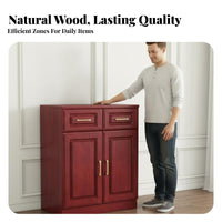 Kitchen Storage Cabinet Modern Design Dining Room Storage Cabinet High Capacity Dining Room Buffet for Homeowners, Families, Entryway, Hallway