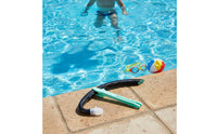 Easy Breathing Children's Swimming Snorkel Comfortable Fit Kids Snorkel Tube Adjustable Head Strap Aquatic Gear for Beginners, Pool, Snorkeling