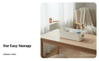 3 Pieces Compartmentalized Compartment Organizer Set Customizable Compartments Household Storage Space-Saving Design Desktop Container adaptable for Office Workers, Makeup lovers, Drawer, Bedroom, Closet, Vanity