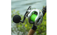 9+1 Bearings Metal Baitcasting Reel 16 Kg Drag Double-Handle Baitcasting Reel EVA Grip Round Baitcaster Compact