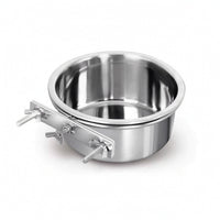 Spill-Resistant Dog Bowl with Mounting Bracket Mountable Dog Crate Bowl Long-Lasting Sturdy for Dogs