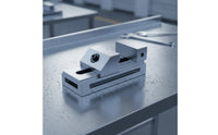 High Precision Vise with Rotating Base Hardened Toolmaker Vise Compact Vice Professional for Machinists, Hobbyists, Cnc Machining