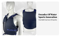 Kayaking Buoyancy Vest Comfortable Fit Fishing Flotation Vest Kayaking Safety Vest Lightweight Design Adjustable Buoyancy Aid