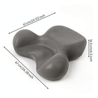 Contoured Meditation Cushion Slow-Rebound Seat Cushion with Memory Foam Supportive Soft for Meditators