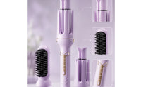 Multi-Functional 3-in-1 Hair Styler Versatile Hair Styler with Interchangeable Heads Beginner-Friendly Styling Tool with Interchangeable Heads Corded for Beginners