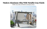 Strong Load-Bearing Foldable Clothes Drying Rack Sturdy and Long-Lasting Collapsible Laundry Airer Rust-Resistant Portable Clothes Horse Large Capacity for Apartment Dwellers, Families, Homeowners, Balcony, Indoor, Outdoor, Bedroom