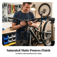 One-Piece Cycle Bar Lightweight Sturdy Mountain Bike Riser Handlebar 31.8mm Bike Handlebar Sand-Black