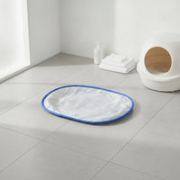 Flexible Litter Box Mat Guarding Cat Litter Mat Soft Scatter Control for Apartment