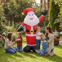 Christmas Inflatable Santa Father Christmas Outdoor Inflatable Santa Father Christmas Yard Decoration Cartoon-Style Decorations