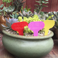 Waterproof T-Type PVC Plant Labels for Gardening, 400 Pcs