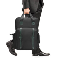 Barbers Tool Bag Portable Backpack with Front Pockets Large Capacity Backpack with Side Pockets for Barbers, Salon