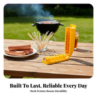 Foldable Hot Dog Cutter Hinged Decorative Frankfurter Slicer Manual Frankfurter Cutter